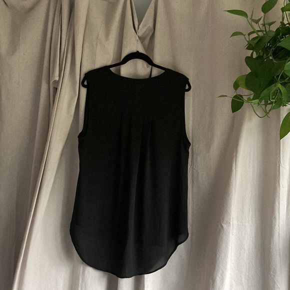 Torrid Black high-low tank-top blouse size 1 - Picture 6 of 7
